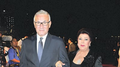 Ezzat Abou Ouf at the Dubai International Film Festival in 2011. Getty