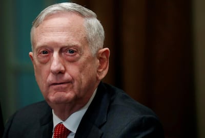 Former US Defence Secretary Jim Mattis. Reuters