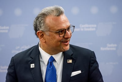 Massad Boulos, Donald Trump's senior adviser for Arab and African affairs, met the Egyptian President in Cairo on Tuesday. Reuters