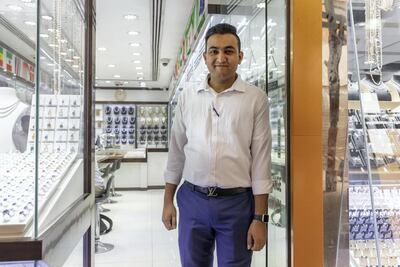 Deep Zaveri, of Emirates Diamonds Jewellery, says it is vital the 'old-world charm' of the souq is maintained. Antonie Robertson/The National