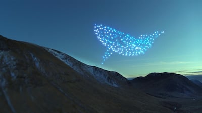 A swarm of 300 drones have descended on Cornwall demanding G7 world leaders ‘Act Now' to protect the planet. Greenpeace