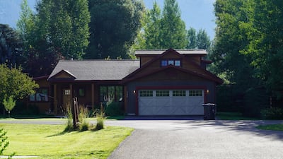 A home outside Jackson, Wyoming. The medium house price in Jackson was $2.9 million in 2021. Willy Lowry / The National
