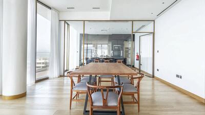 There's dining with a view.