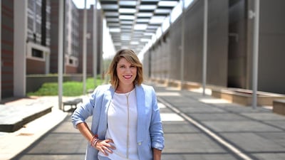 Dr Nicole Bromfield, associate professor at UAE University in Al Ain. Delores Johnson / The National