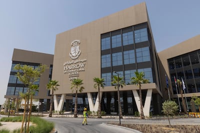 Harrow School Dubai has also opened a new school in Dubai, with one to follow in Abu Dhabi. Antonie Robertson / The National