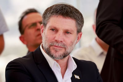 Israeli far-right Finance Minister Bezalel Smotrich has been banned from visiting France. AFP
