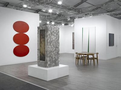 Lisson Gallery’s off-site contribution to Frieze entitled ‘Everything at Once’. Courtesy Lisson Gallery