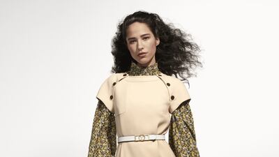 Kelsey Asbille for Louis Vuitton pre-fall 2019