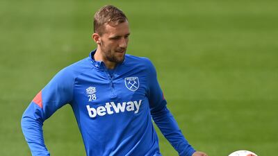 West Ham midfielder Tomas Soucek. Getty