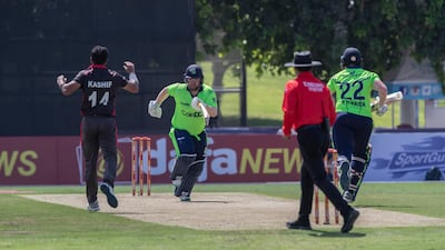 UAE lost to Ireland at the ICC Academy in Dubai on Thursday. Antonie Robertson / The National