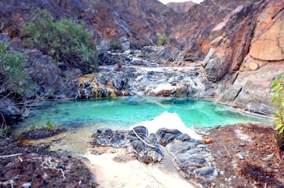 This private valley in Dibba can be accessed with the help of the Fairmont Fujairah. Courtesy Al Qela’a Tours