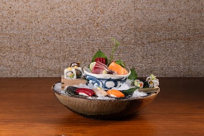 Sushi platter. Photo: Zuma Abu Dhabi