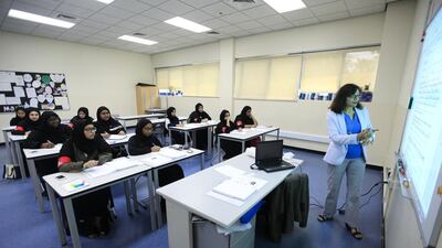 Nearly 69 million new teachers are needed to provide quality universal primary and secondary education by 2030. Sarah Dea / The National