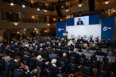 The annual Munich Security Conference is regarded as a defence equivalent of the World Economic Forum in Davos. Getty Images