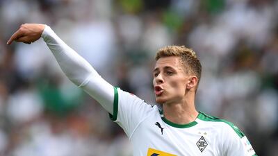 Thorgan Hazard has joined Borussia Dortmund after five years at Bundesliga rivals Borussia Monchengladbach. AFP