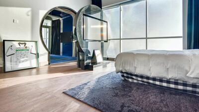 The penthouse has come on the market at Dh24m. Courtesy Luxhabitat