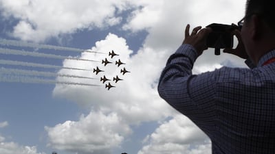The Singapore Air Show will be the scene of debats about an open-sky agreement between the EU and Asean. (Wallace Woon / EPA)