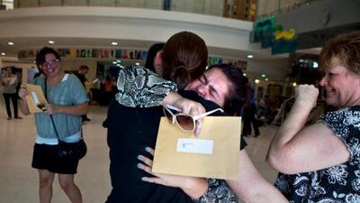 A-level pupils at British curriculum schools have received the results that will determine if they get into the university of their choice.