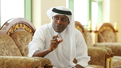 Eid Baroot says he is confident of keeping Emirates in the Arabian Gulf League, provided there is no interference from club management. Pawan Singh / The National