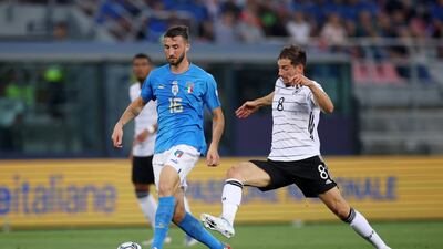 Bryan Cristante 6 – His range of passing was good, and he made a number of interceptions, but he can sometimes slow Italy’s play. He was also overwhelmed by Germany’s fluidity at times. Getty
