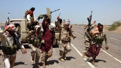 Pro-government forces advance in the western Yemeni coastal town of Mokha in a bid to drive the Shiite Houthi rebels away from the Red Sea coast. Forces supporting president Abdrabu Mansur Hadi, backed by the Arab coalition, began a major offensive on January 7 to recapture the coastline overlooking the Bab Al Mandab. Saleh Al Obeidi / Agence France-Presse