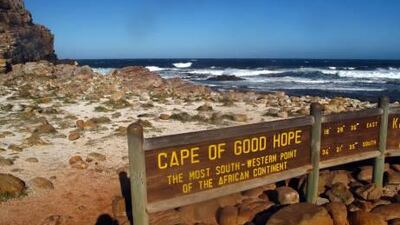 Two oceans meet at the Cape of Good Hope. Scott MacMillan for The National