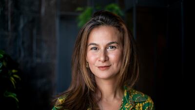 Anissa Boulahya, corporate director at ClearView Group and founder of Ashante-Design, sent all her savings to Algeria to buy an apartment, which cost €230,000, in 2017. She is unable to sell it now and repatriate the money. Photo: Reem Mohammed / The National