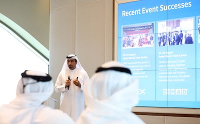 Mahir Julfar, executive vice president of Dubai World Trade Centre. Chris Whiteoak / The National