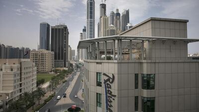 The Radisson in Dubai Media City will be joined by nearly 100 more hotels as Dubai gears up for Expo 2020. Photo: Silvia Razgova / The National