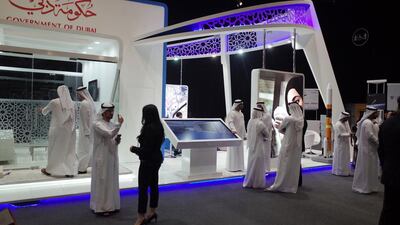 The country’s first academic space programme was also launched on Monday by the Space Agency in partnership with Yahsat, the Masdar Institute and ATK Orbital. Delores Johnson / The National