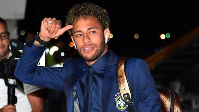 Neymar is the world's most expensive player in club football. Nelson Ameida / AFP