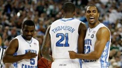 The North Carolina Tar Heels' Wayne Ellington, No 22, was the NCAA basketball tournament's Most Outstanding Player.