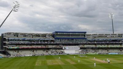 Rainclouds over Edgbaston