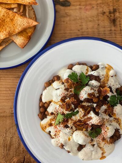 Lebanese meatball fatteh. Photo: Nicole Barua