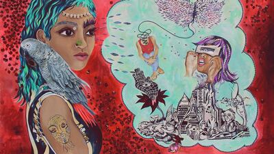 'Prophecy' by Chitra Ganesh. Courtesy Gallery Espace and the artist