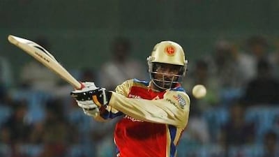 File shot of Royal Challengers Bangalore's Chris Gayle from last year. He played a devastating knock of 92 not out last night. Aijaz Rahi / AP Photo