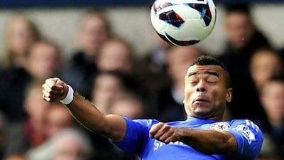 Chelsea defender Ashley Cole will be 32 in December. Glyn Kirk / AFP
