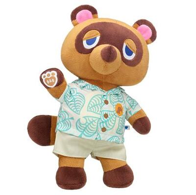 The Build-A-Bear Workshop version of Tom Nook, an 'Animal Crossing: New Horizons' character. Courtesy Build-A-Bear