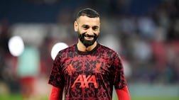 Mohamed Salah was an unused substitute during Liverpool's 2-0 Champions League defeat to PSG on Wednesday. PA