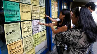 An average of more than 3,000 workers leave the Philippines each day to fulfil work commitments overseas and the country is the world’s fourth biggest recipient of remittances after India, Mexico and China.
