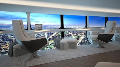 Slower, lower flying means there's more to see on Airlander flights than on a traditional aircraft.