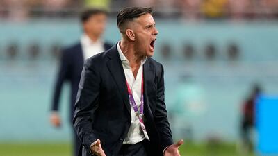 Canadian football coach John Herdman expressed remorse for failing to maintain his composure during Canada's World Cup match with Croatia in Qatar. AP