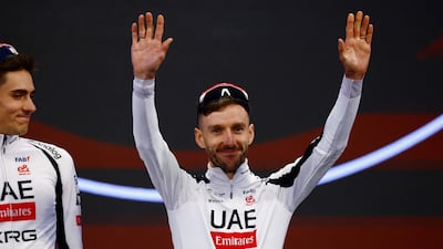 UAE Team Emirates-XRG rider Adam Yates is looking for his first stage win at the Giro d'Italia having already secured Grand Tour victories at the Tour de France and Vuelta a Espagna. AFP