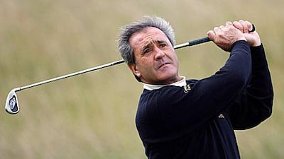 File photo of Seve Ballesteros.