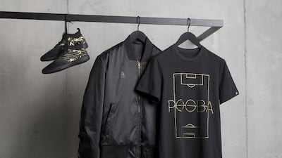 Adidas collaborates with French football player Paul Pogba. Courtesy of Adidas
