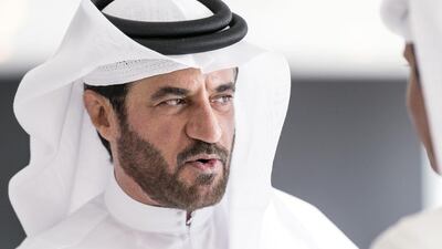 President of the Automobile and Touring Club of the UAE, Mohammed ben Sulayem. Reem Mohammed / The National