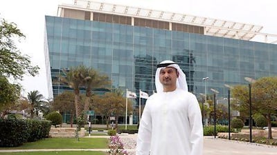 Yousif Al Mutawa, chief information officer at DP World, says Dubai is thinking of becoming an innovation hub. Jeffrey E Biteng / The National