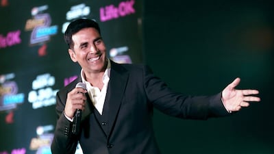 Indian Bollywood actor Akshay Kumar is on the Forbes list lof highest paid actors. Money Sharma / EPA