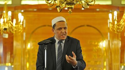 Hassen Chalghoumi addressed questions confronting Muslims in France, of which extremism is biggest. Aurelien Meunier / Getty Images