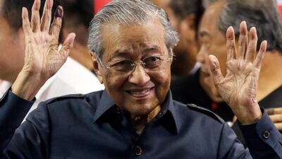 Malaysian Prime Minister Mahathir Mohamad. Ahmad Yusni / EPA